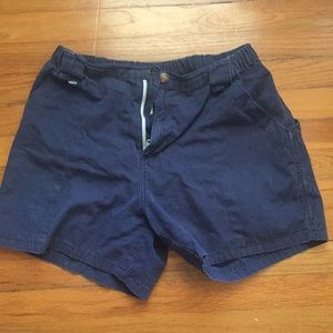 Navy Chubbies shorts